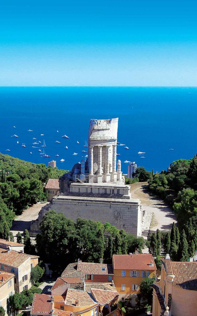 La Turbie Panorama Trophée Auguste