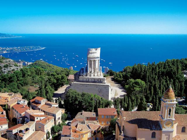 La Turbie Panorama Trophée Auguste