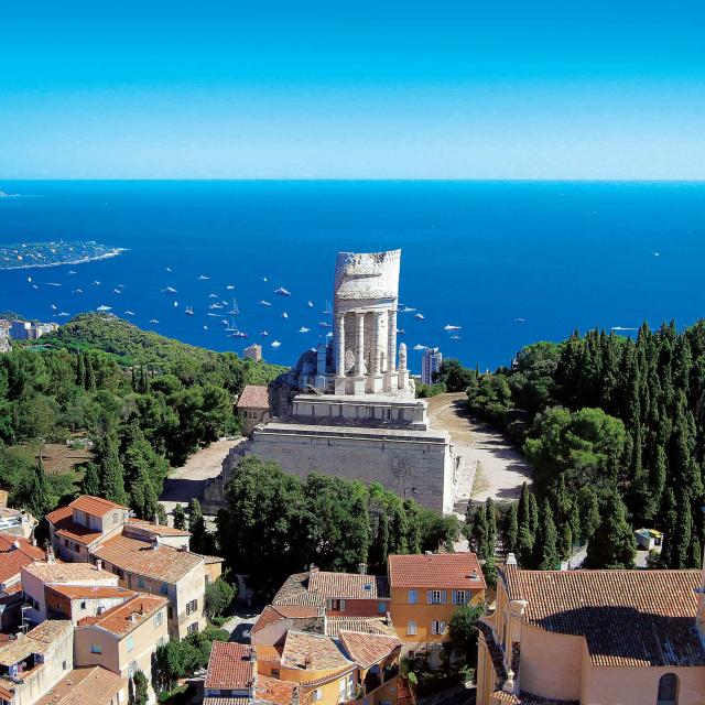 La Turbie Panorama Trophée Auguste