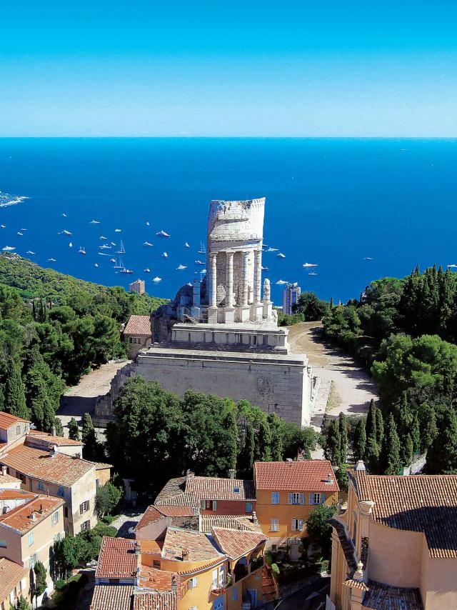 La Turbie Panorama Trophée Auguste