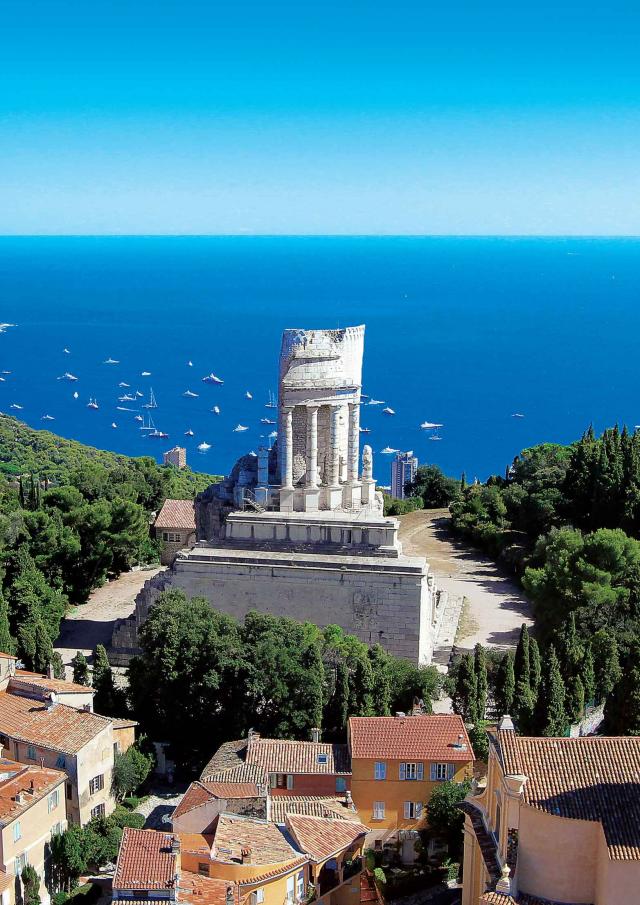 La Turbie Panorama Trophée Auguste