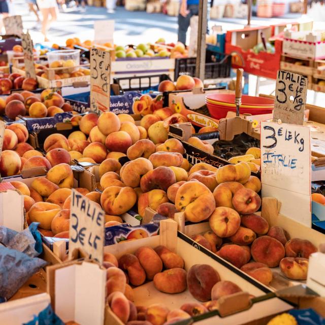 Menton Marche Des Halles Fruits Legumes