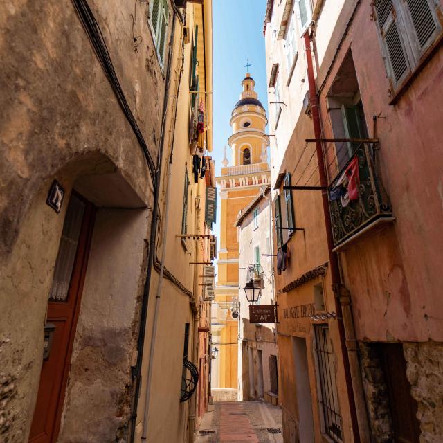 Menton Vieille Ville Ruelle