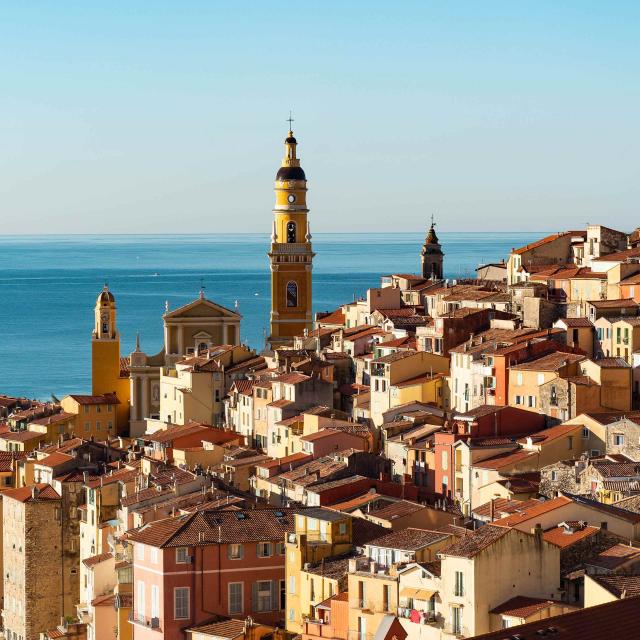 Menton Vue Vieille Ville