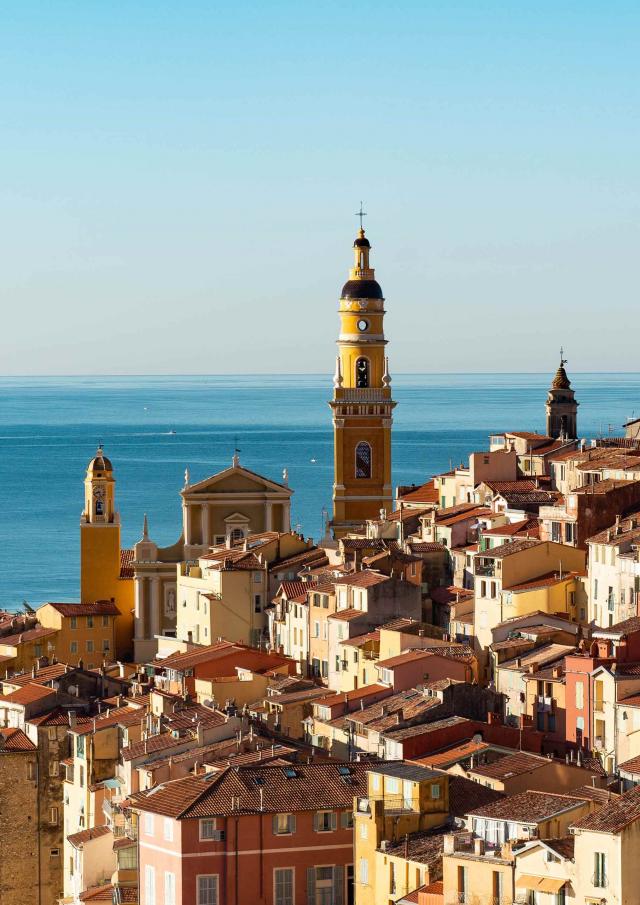 Menton Vue Vieille Ville