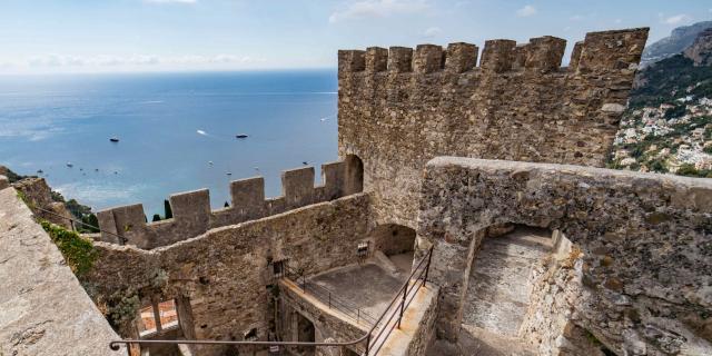 Roquebrune Cap Martin Panorama Chateau Grimaldi