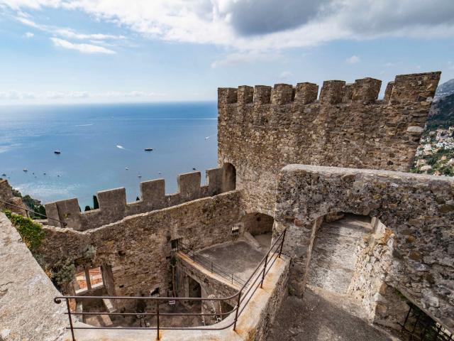 Roquebrune Cap Martin Panorama Chateau Grimaldi