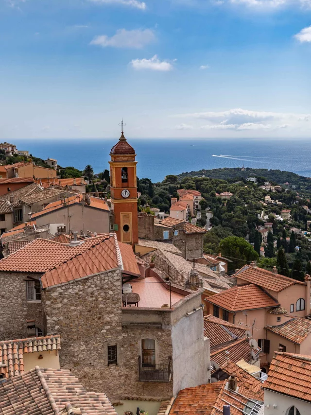 Roquebrune Village Vue Sur Le Cap Martin