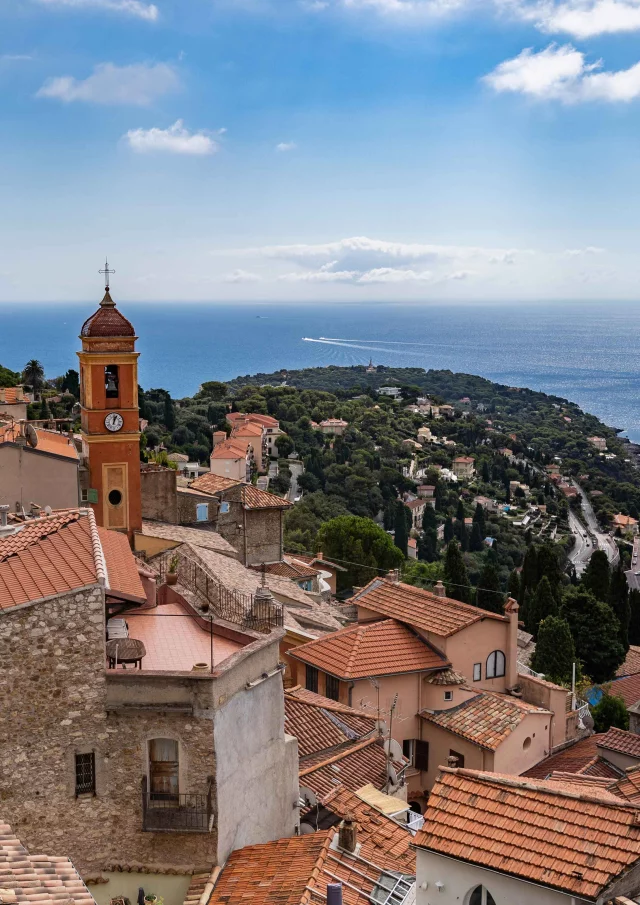 Roquebrune Village Vue Sur Le Cap Martin