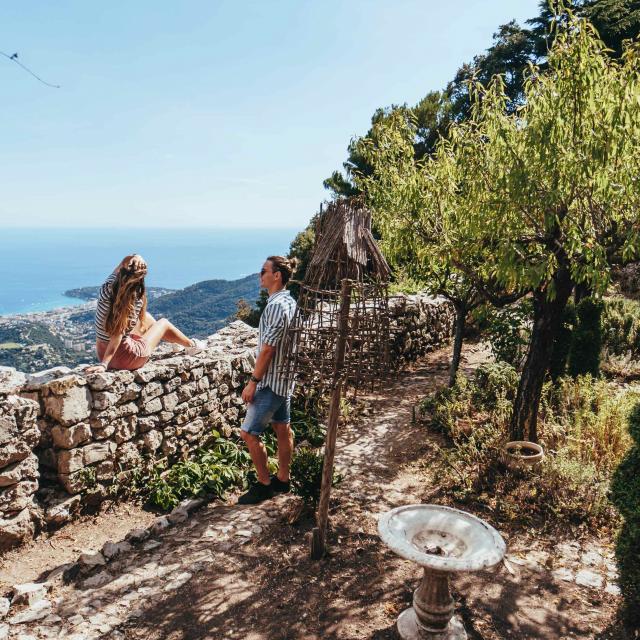 Sainte Agnes Jardin Panorama