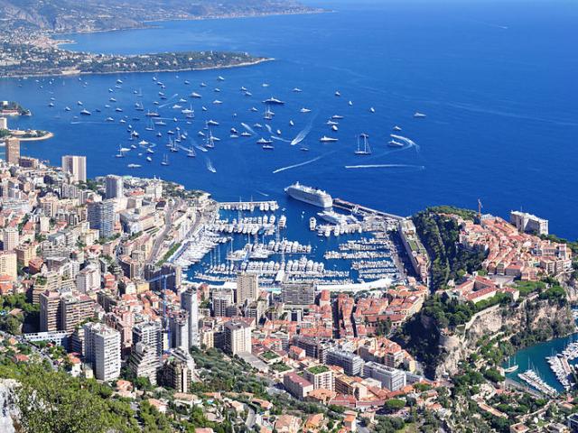 Panorama Monaco La Turbie