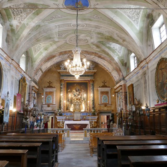 Chapelle Penitents Blancs Sospel Drone De Regard