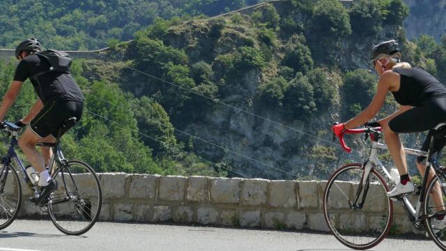 Col De Turini Route Grandes Alpes Cycliste @Drone De Regard