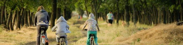 Vélo en famille