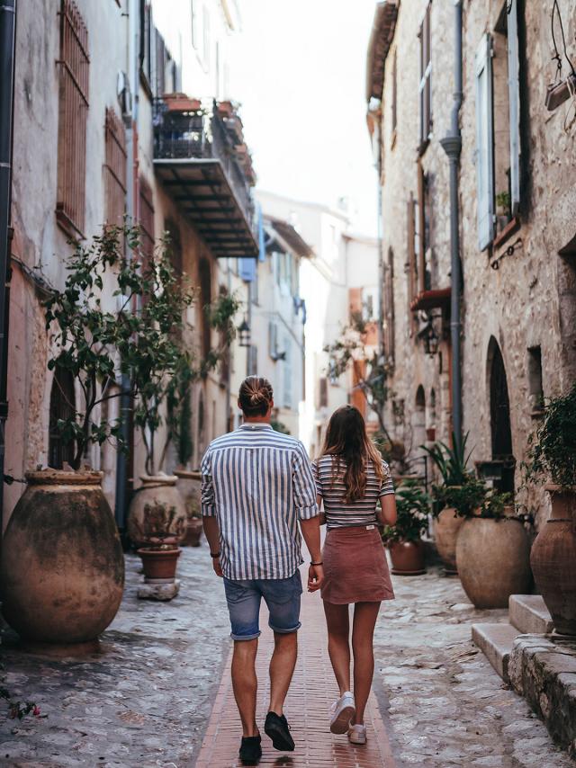 Balade dans les ruelles de La Turbie