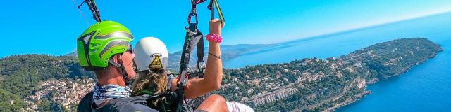 Parapente activité en pleine nature La Turbie