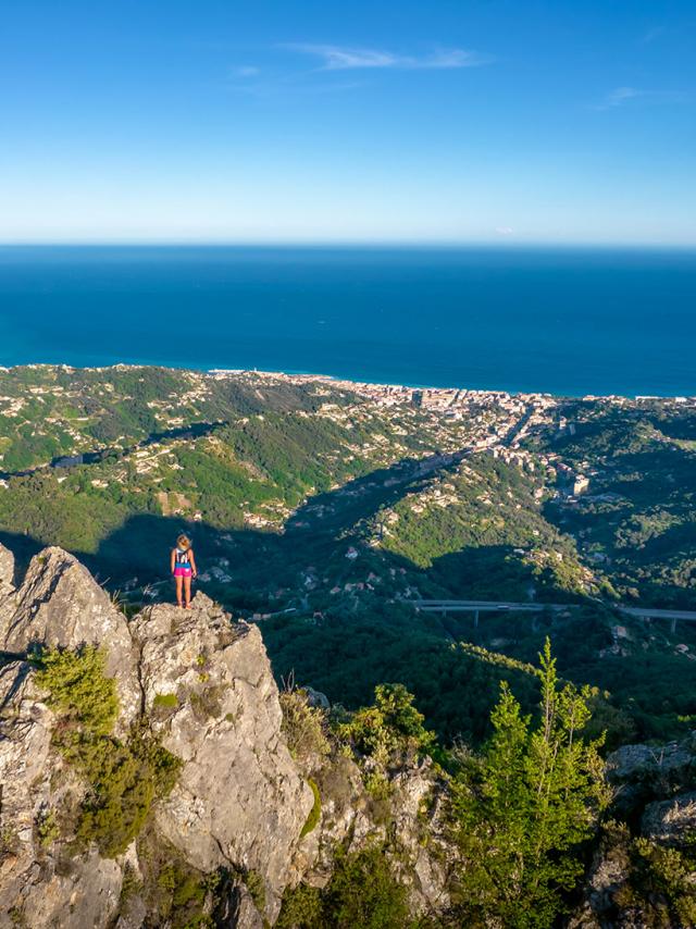 Trail Saint Agnes panorama