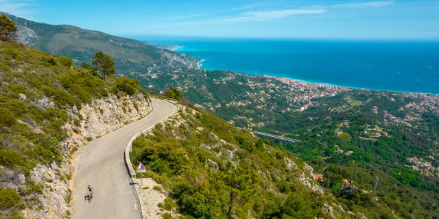 Vélo Route vue panoramique