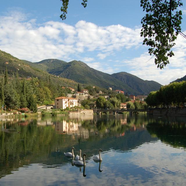 Lac aux cygnes Breil-sur-Roya