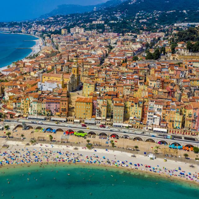 Menton Plage Des Sablettes