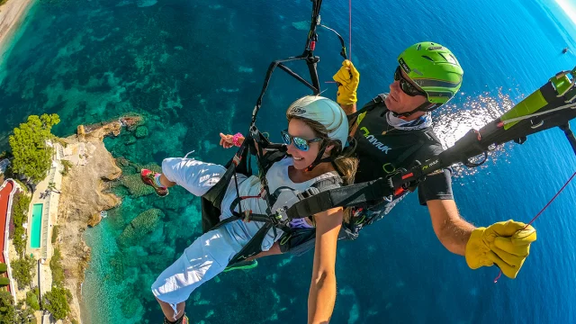 Parapente à Roquebrune-Cap-Martin