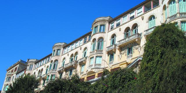 Façade du Riviera Palace à Beausoleil