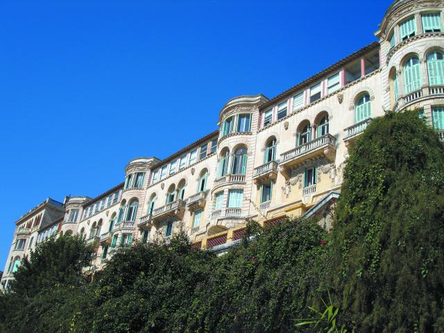 Façade du Riviera Palace à Beausoleil