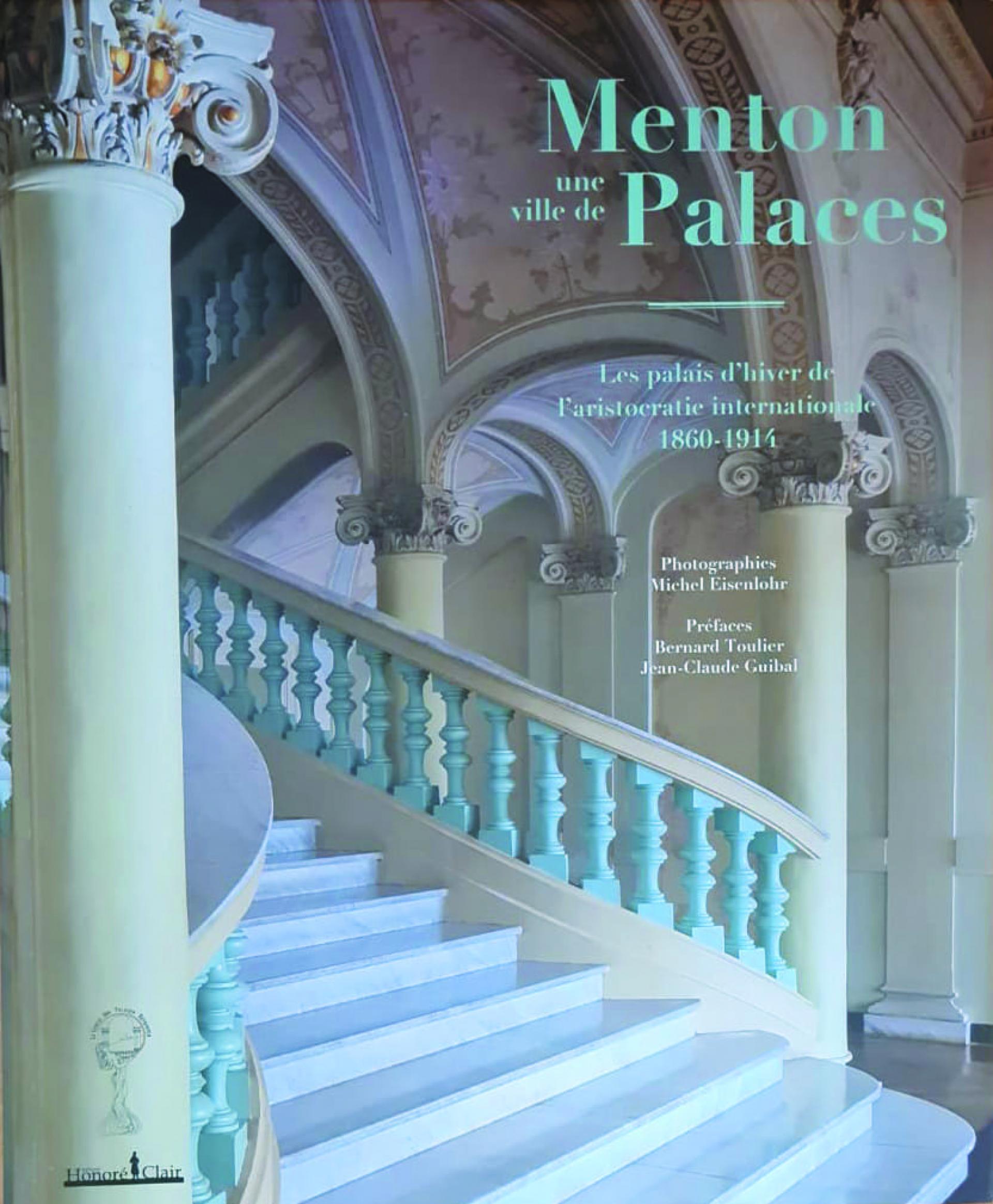 Couverture du livre "Menton, une ville de Palaces