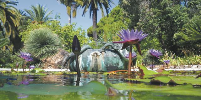 Jardin de la Villa Maria Serena à Menton