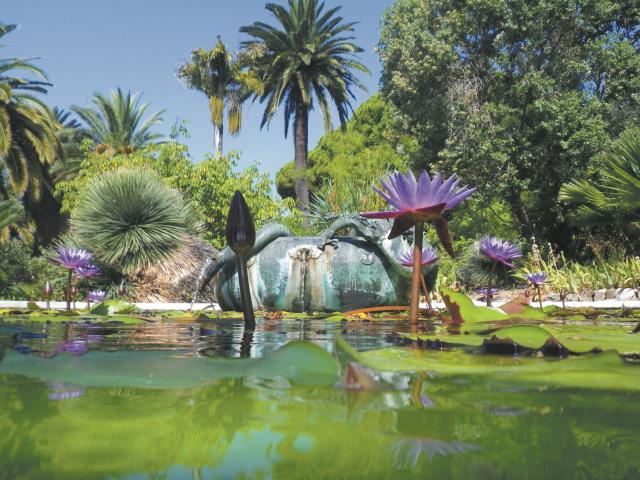 Jardin de la Villa Maria Serena à Menton