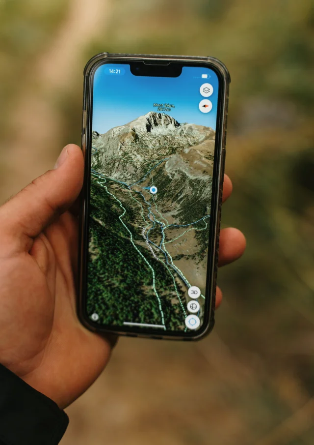 Application mobile pour randonnée dans le Parc National Du Mercantour