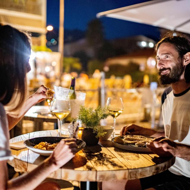 Dîner en couple à Roquebrune-Cap-Martin