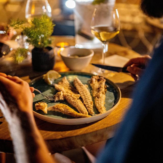 Dîner en couple à Roquebrune-Cap-Martin