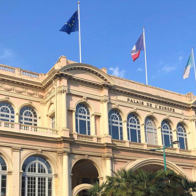 Palais de l'Europe : le Centre des Congrès de Menton