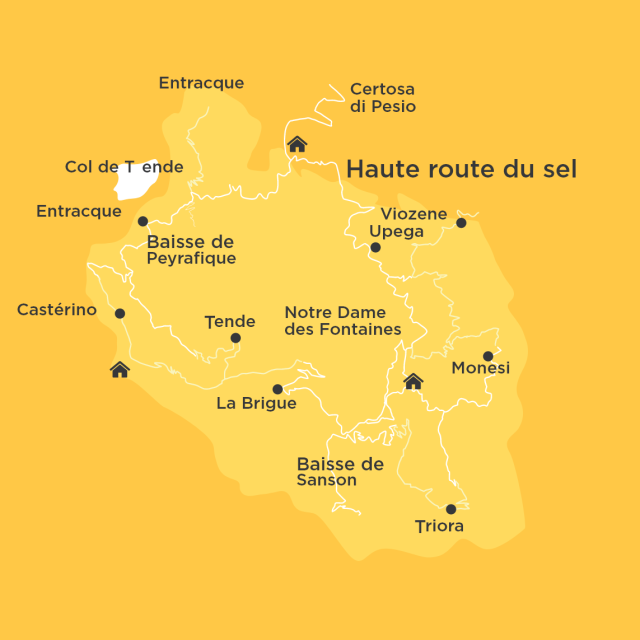 Carte Aventure 9 Haut Route du Sel