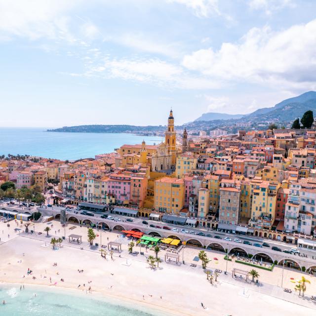 Esplanade Des Sablettes Vieille Ville De Menton