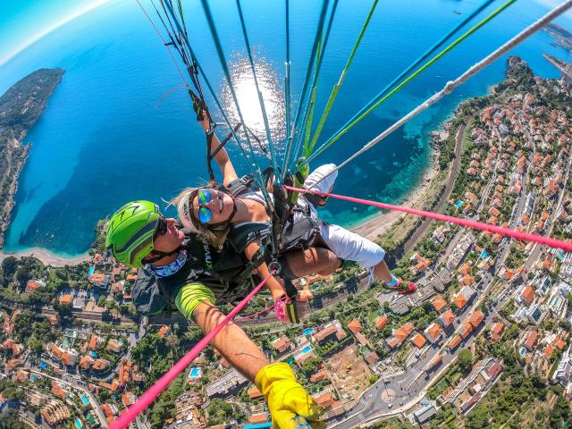 Parapente A Roquebrune Cap Martin Isabelle Fabre Min