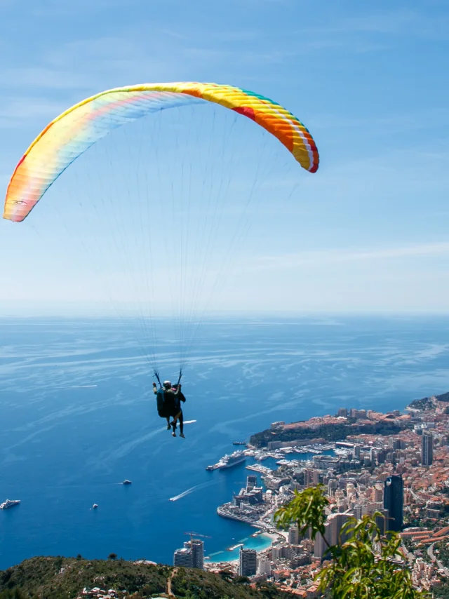 Vol En Parapente Avec Azur Parapente Mont Gros Jean Francois Briand Min