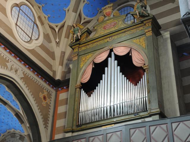 Orgue De Giuseppe Serassi Eglise De Tende 1805 1807 Lrro Cliche F. Marcon