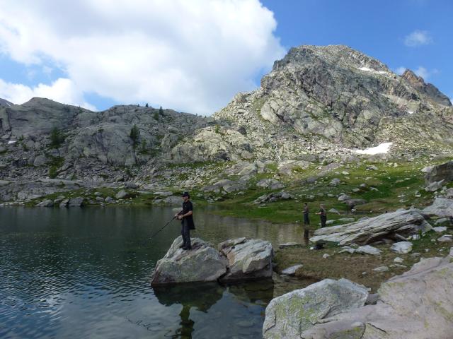 Peche Au Bord Du Lac Fourca Vallee Des Merveilles Tende 2013 Sophie Forestier