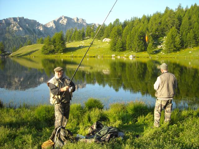 Peche Au Lac Des Grenouilles Parc National Du Mercantour Sophie Forestier