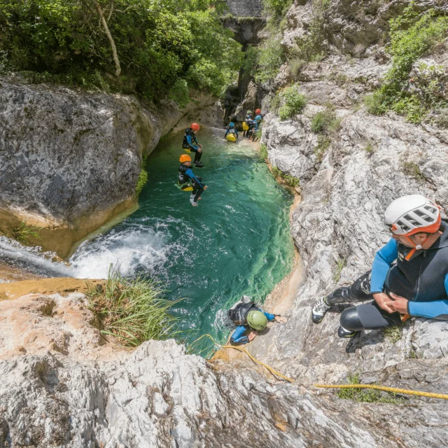 Canyoning Canyon Audin Clement Rougier