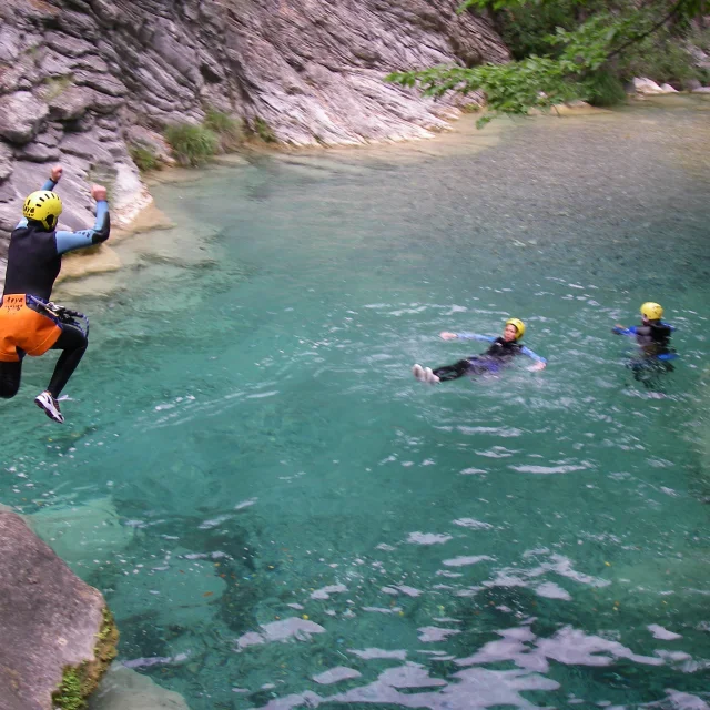 Canyoning Dans La Roya Roya Evasion