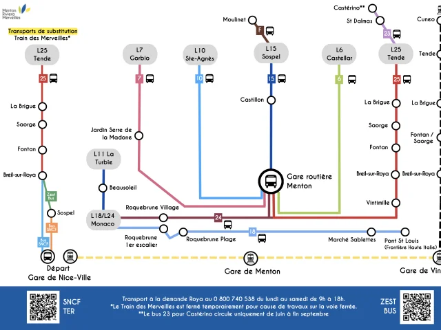 Schema Transports De Substitution Du Train Des Merveilles 2024