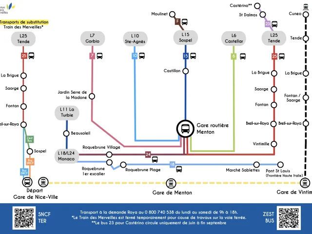 Schema Transports De Substitution Du Train Des Merveilles 2024