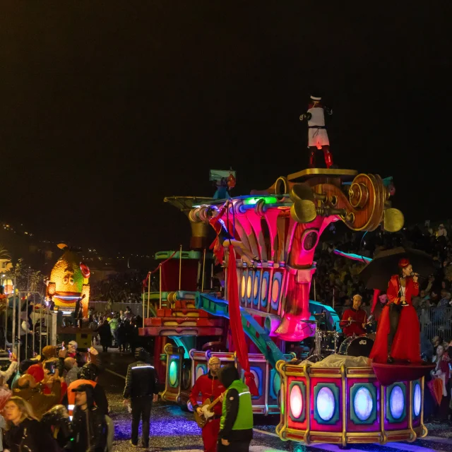 90eme Fete Du Citron Corso Nocturne Copyright Ville De Menton